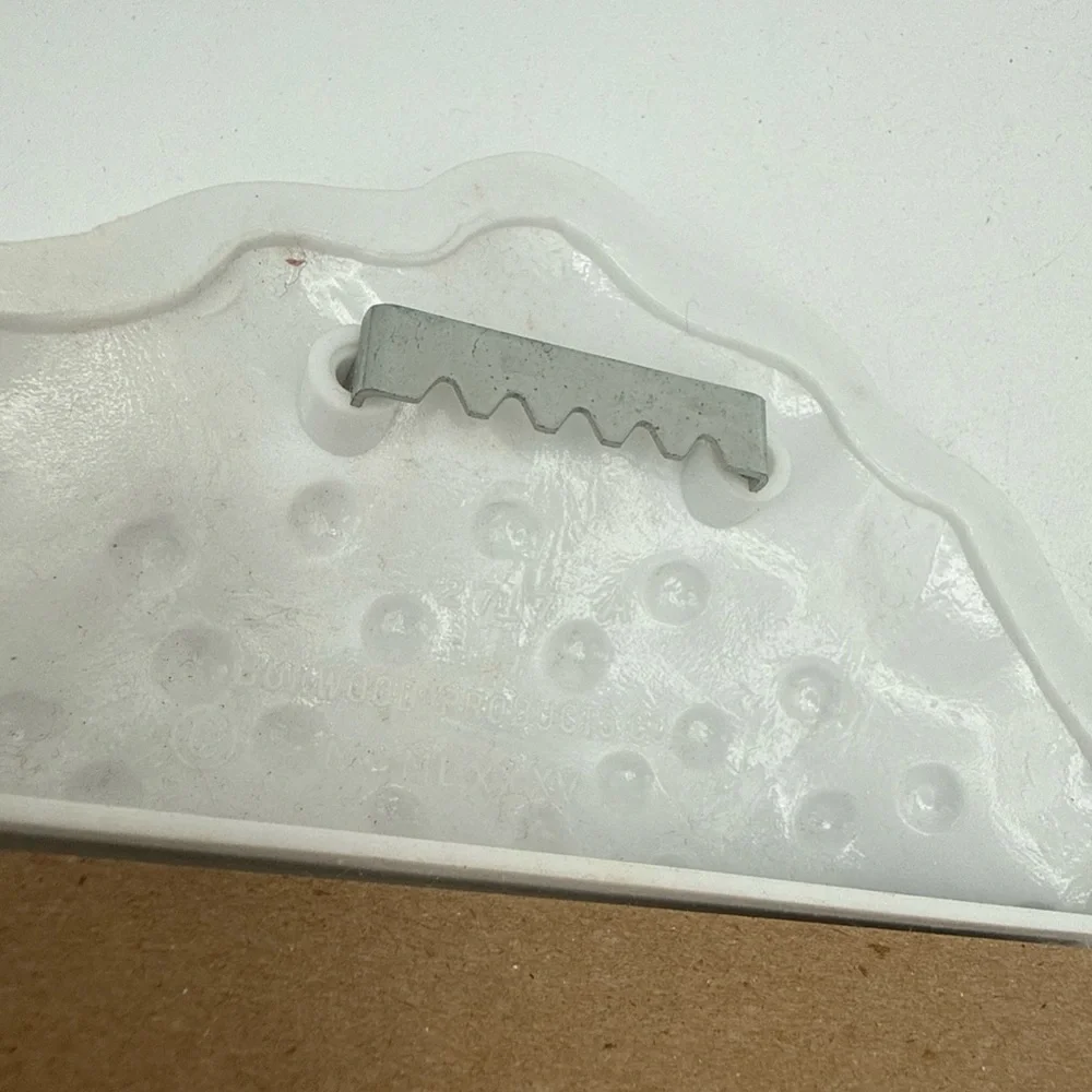 2 VTG 1985 Burwood White Plastic Hobnail Mirrored candle wall Sconces 10x7”